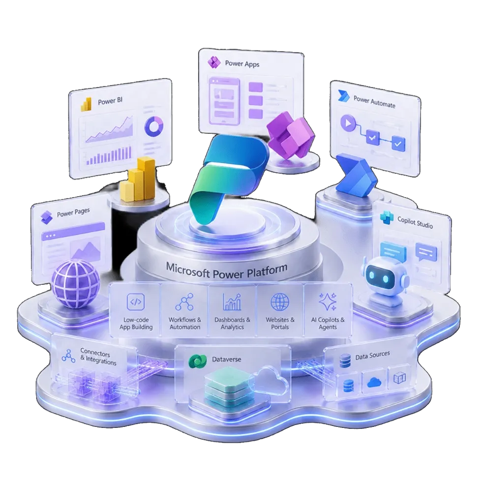 Microsoft Power Platform para automatización y low-code
