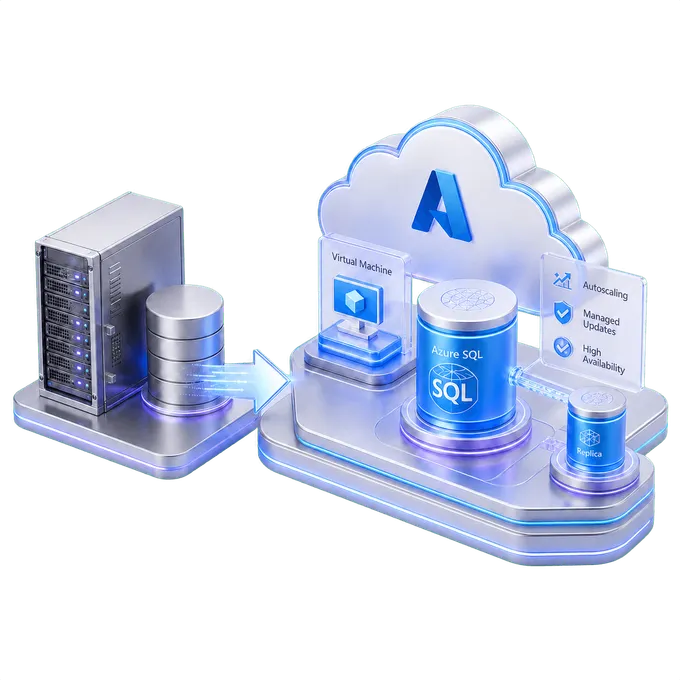 Modernización de cargas y bases de datos administradas con Azure SQL