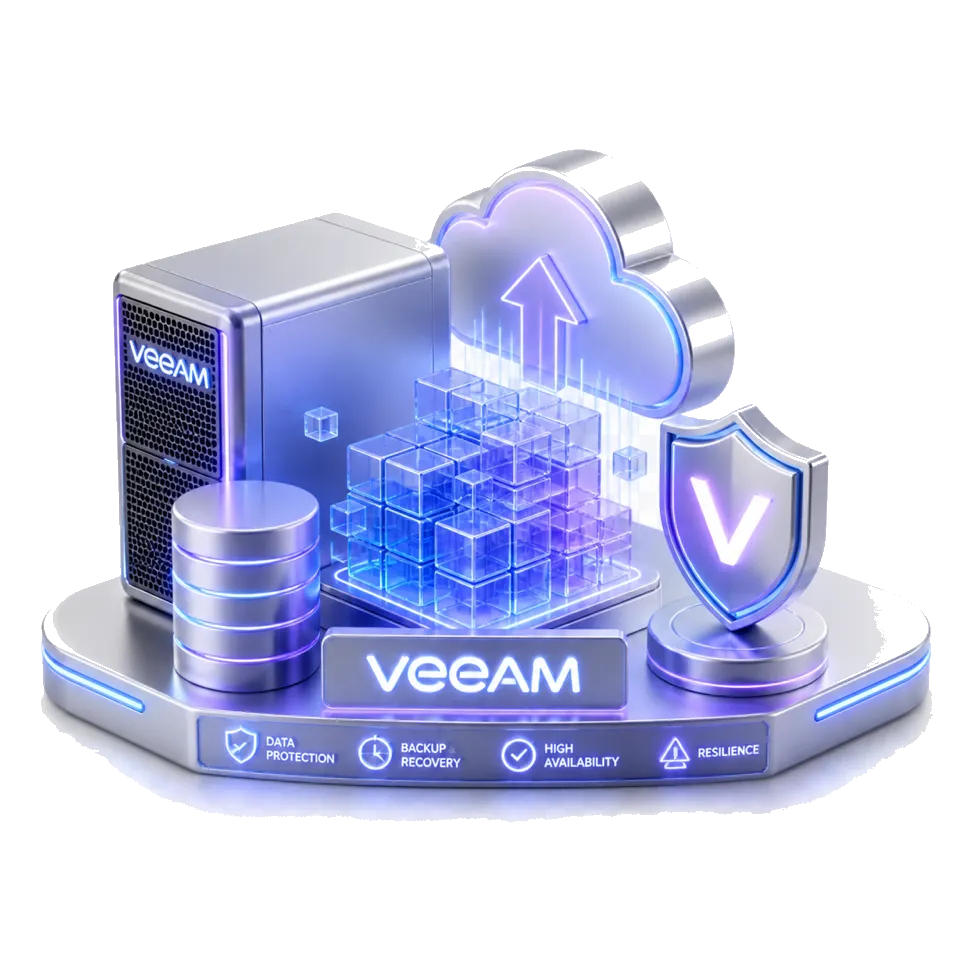 Solución Veeam para respaldo, recuperación y alta disponibilidad de datos